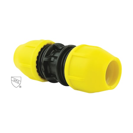 Home-Flex Home-Flex Underground 1/2 in. IPS X 1/2 in. D CTS Polyethylene 4.4 in. Coupling 1 pk 18-429-101